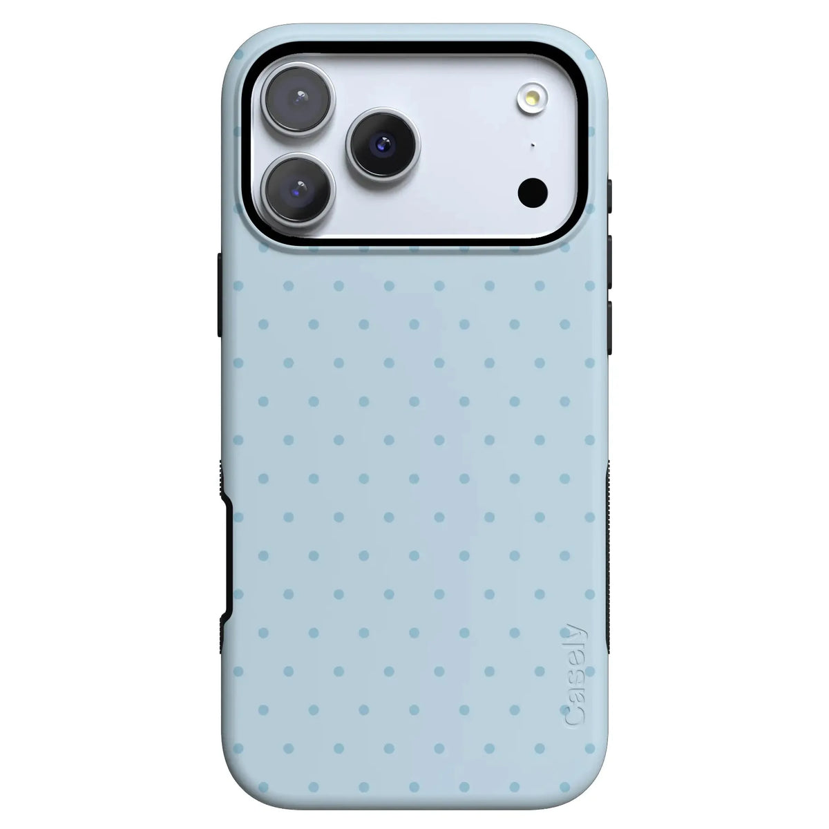 On the Dot | Blue Monochrome Polka Dot Case